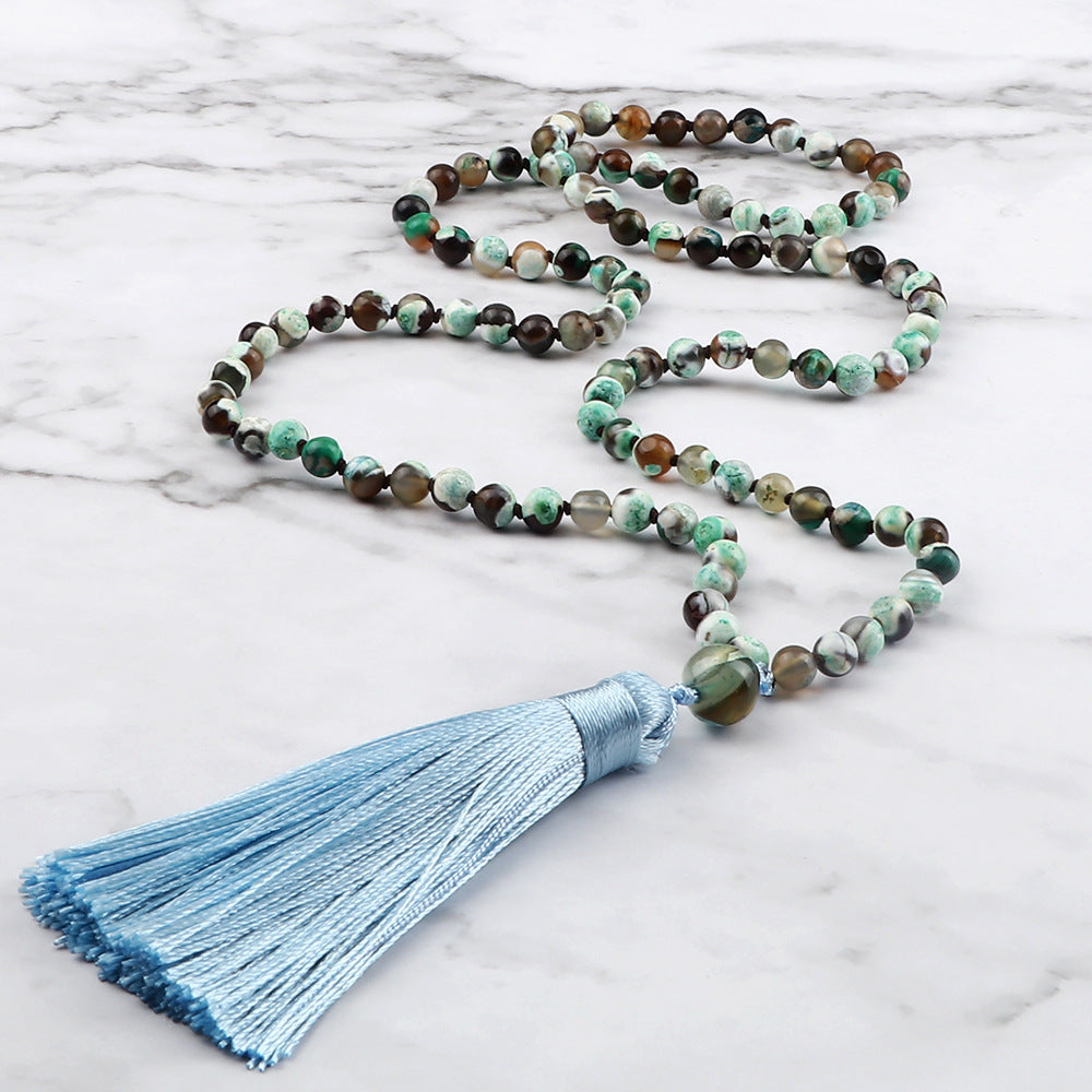 Stone Bead Necklace