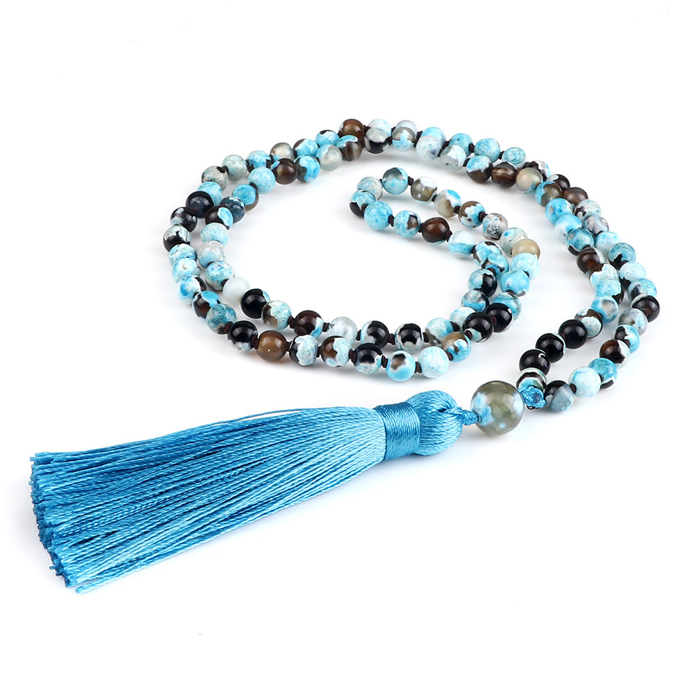 Stone Bead Necklace