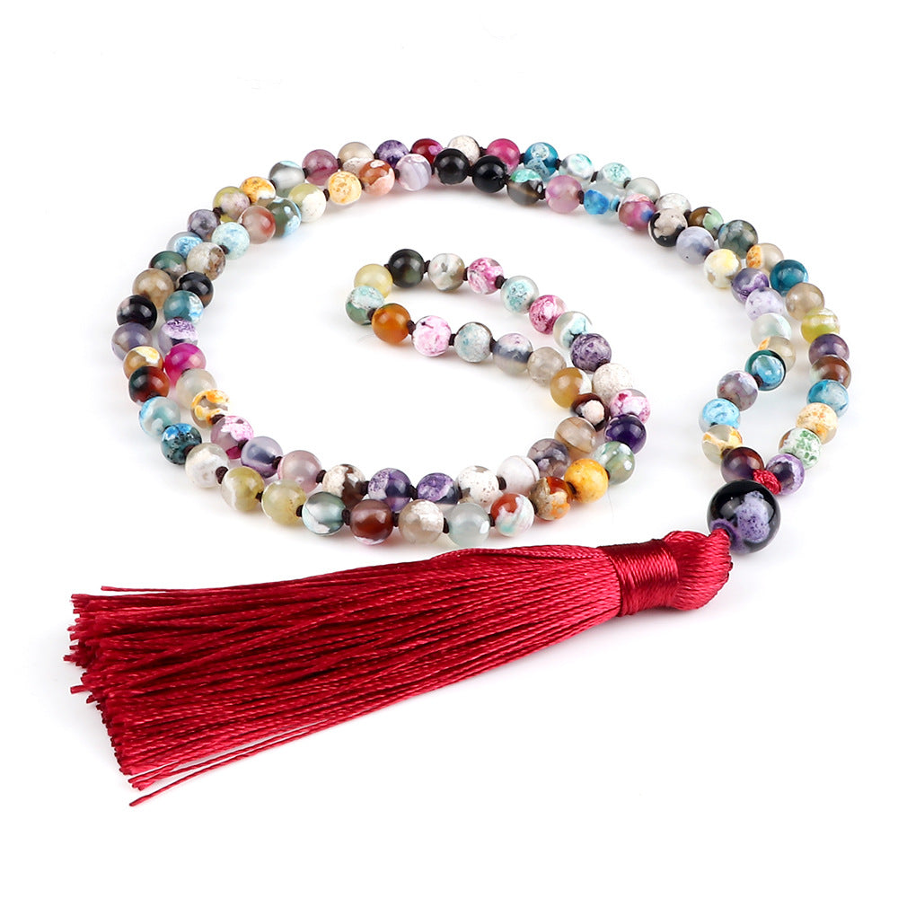 Stone Bead Necklace