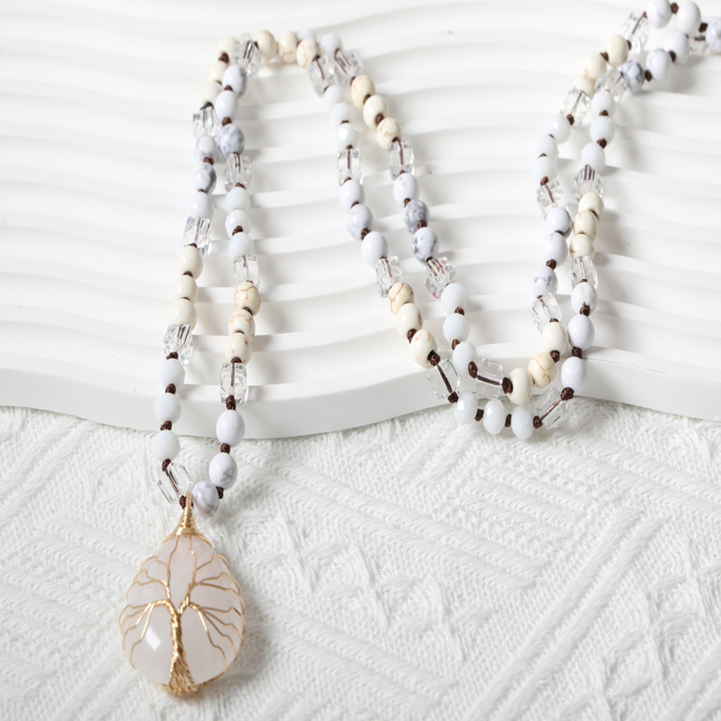 Stone Beaded Necklace