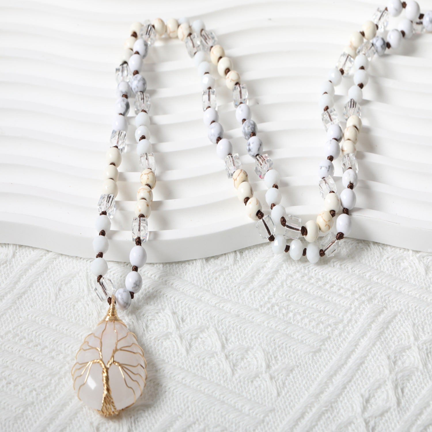 Stone Beaded Necklace