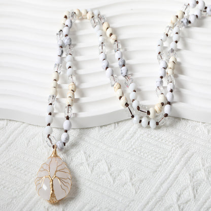 Stone Beaded Necklace