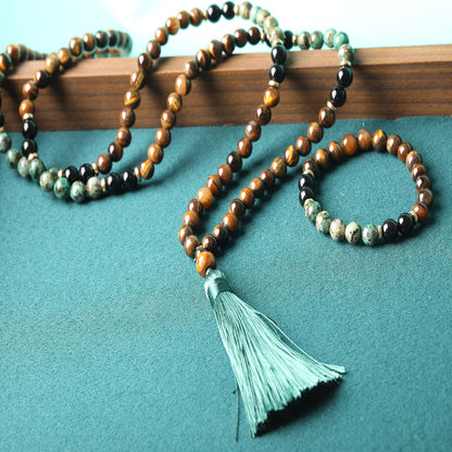 Stone Beaded Necklace