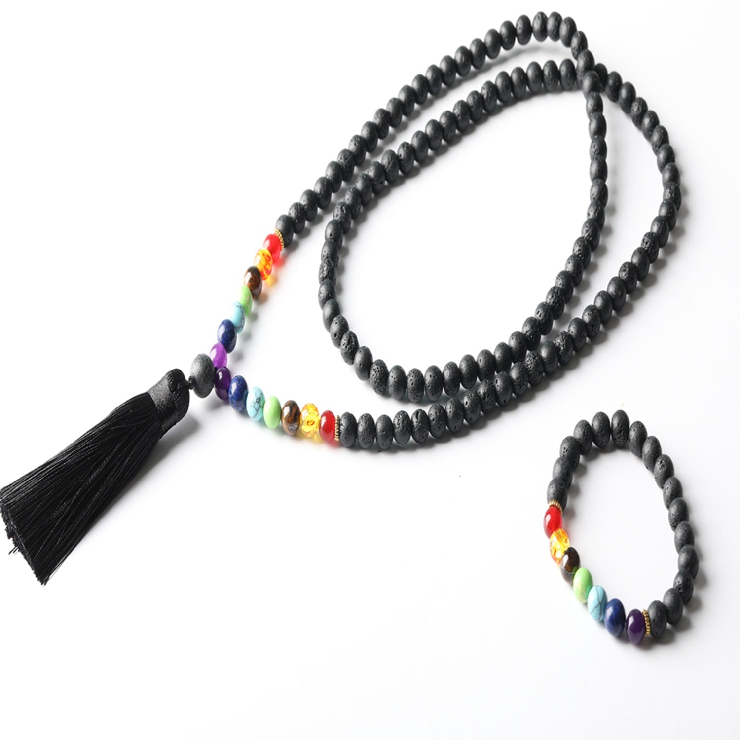Stone Beaded Necklace