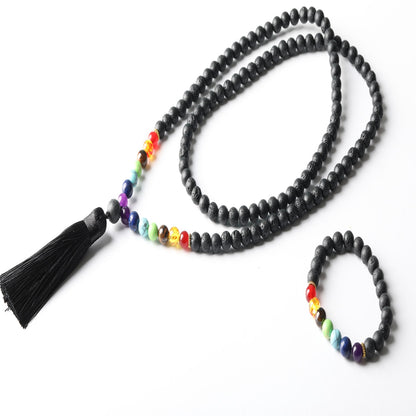 Stone Beaded Necklace