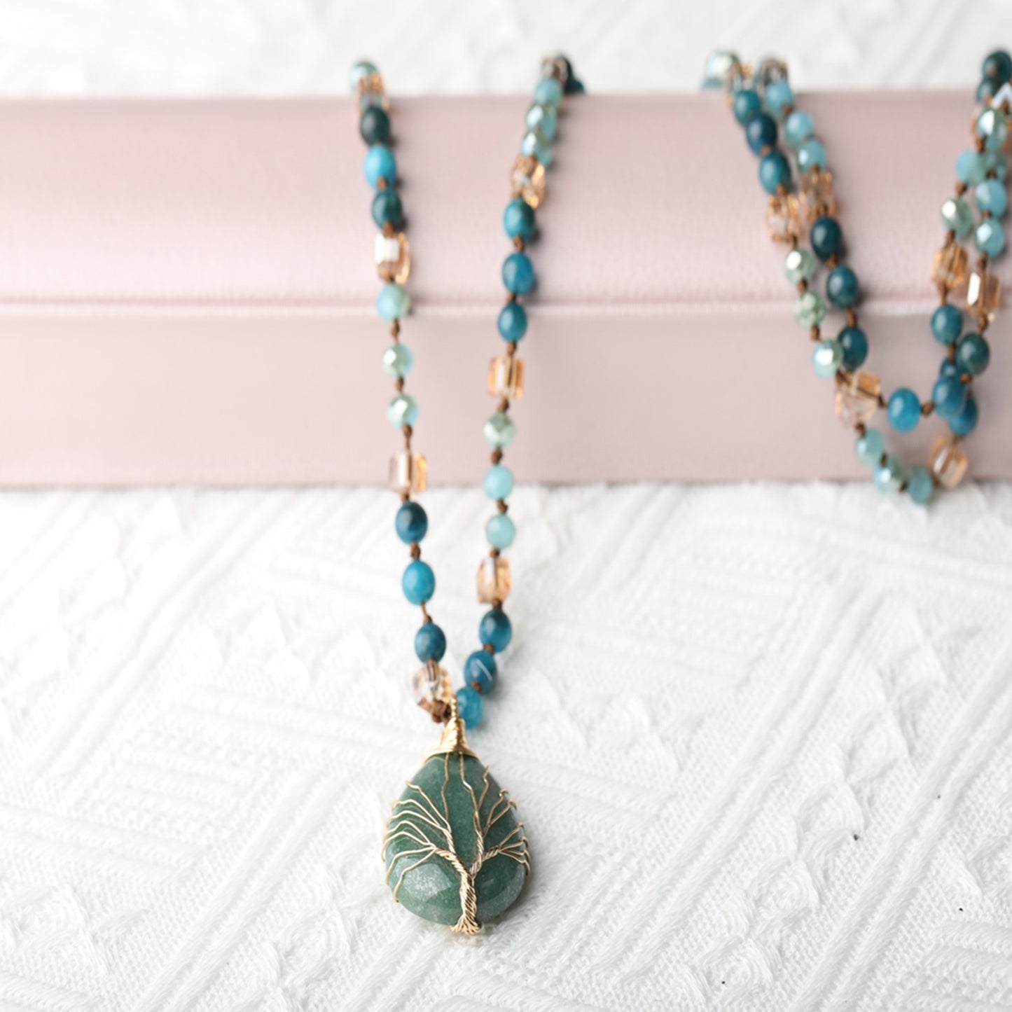 Stone Beaded Necklace