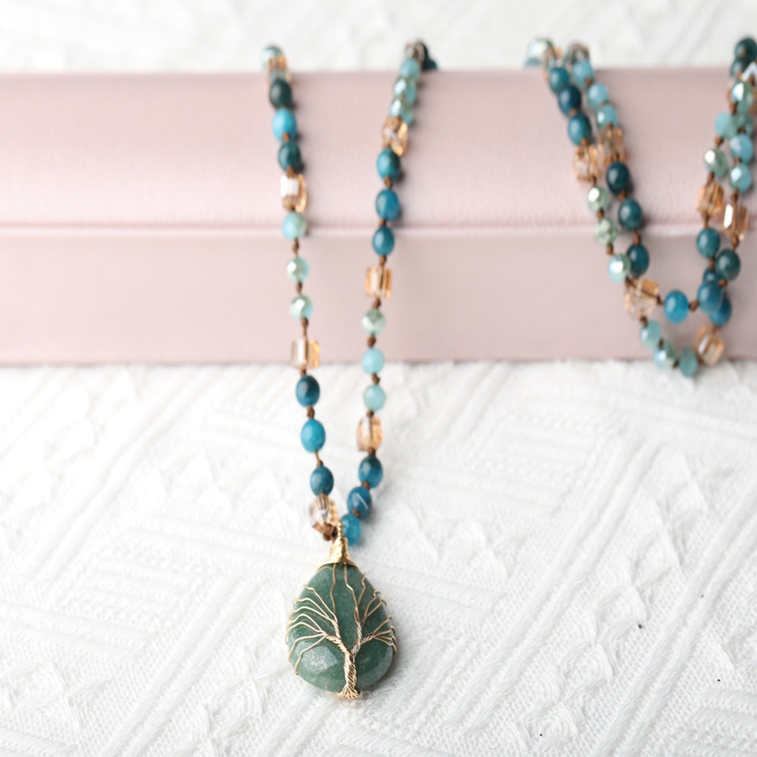 Stone Beaded Necklace