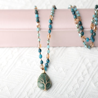 Stone Beaded Necklace