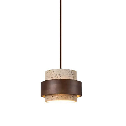 Stone Chandelier Lamp