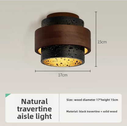 Stone Chandelier Lamp