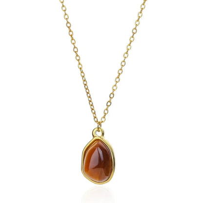 Stone Pendant Necklace