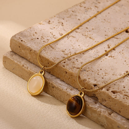 Stone Pendant Necklace