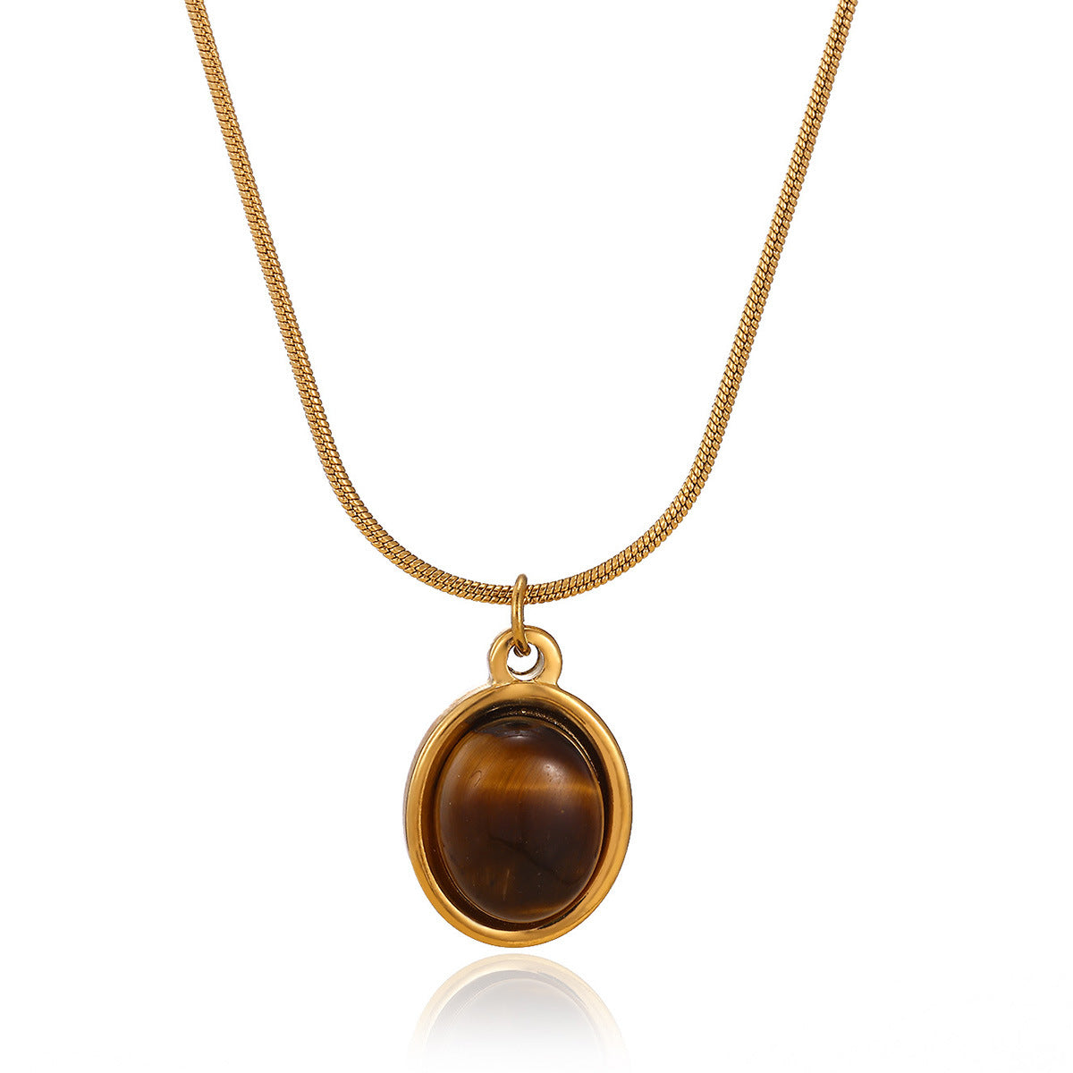 Stone Pendant Necklace