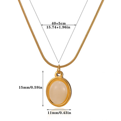 Stone Pendant Necklace