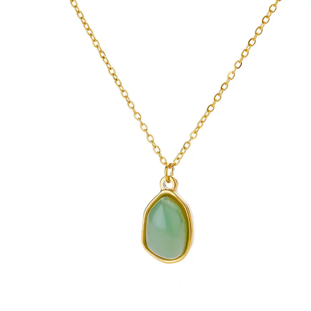 Stone Pendant Necklace