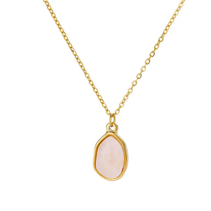 Stone Pendant Necklace