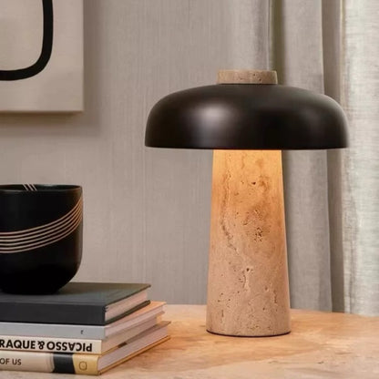 Stone Table Lamp