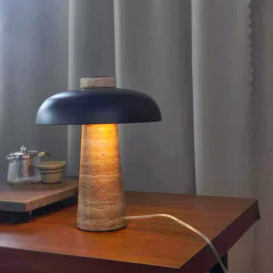 Stone Table Lamp
