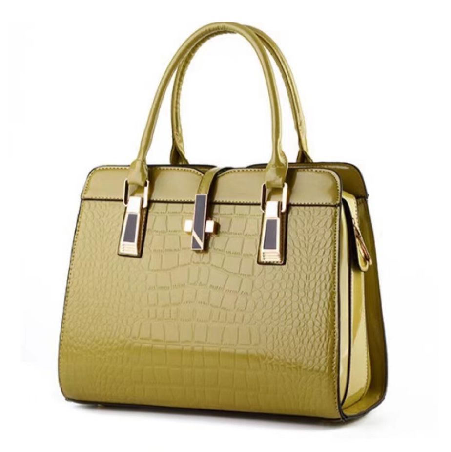Stone-textured handbag for women