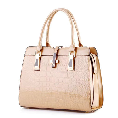 Stone-textured handbag for women
