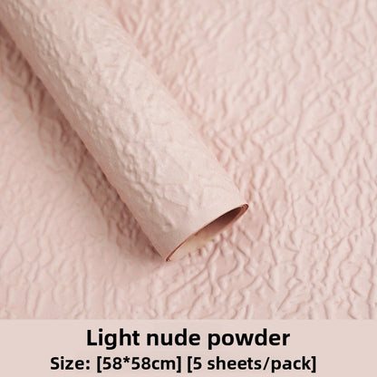 Stone-textured paper