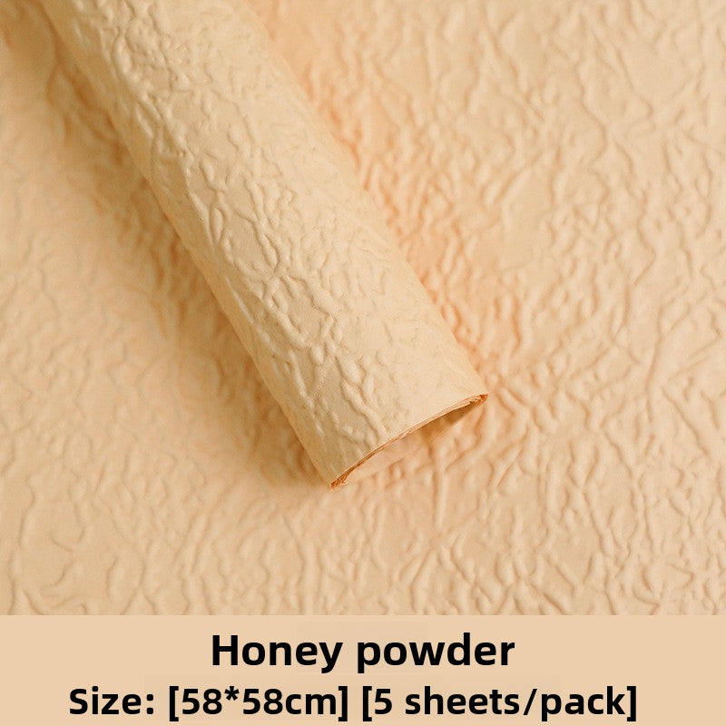 Stone-textured paper