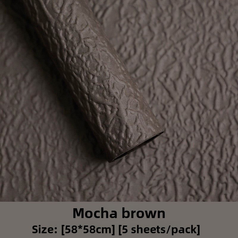 Stone-textured paper