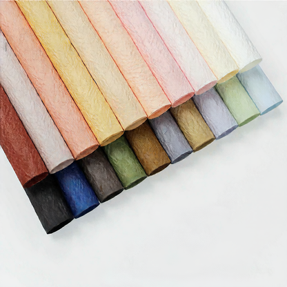 Stone-textured paper