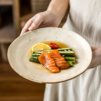 Stoneware Shallow Plate