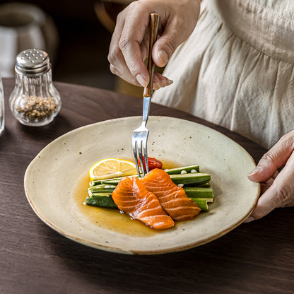 Stoneware Shallow Plate