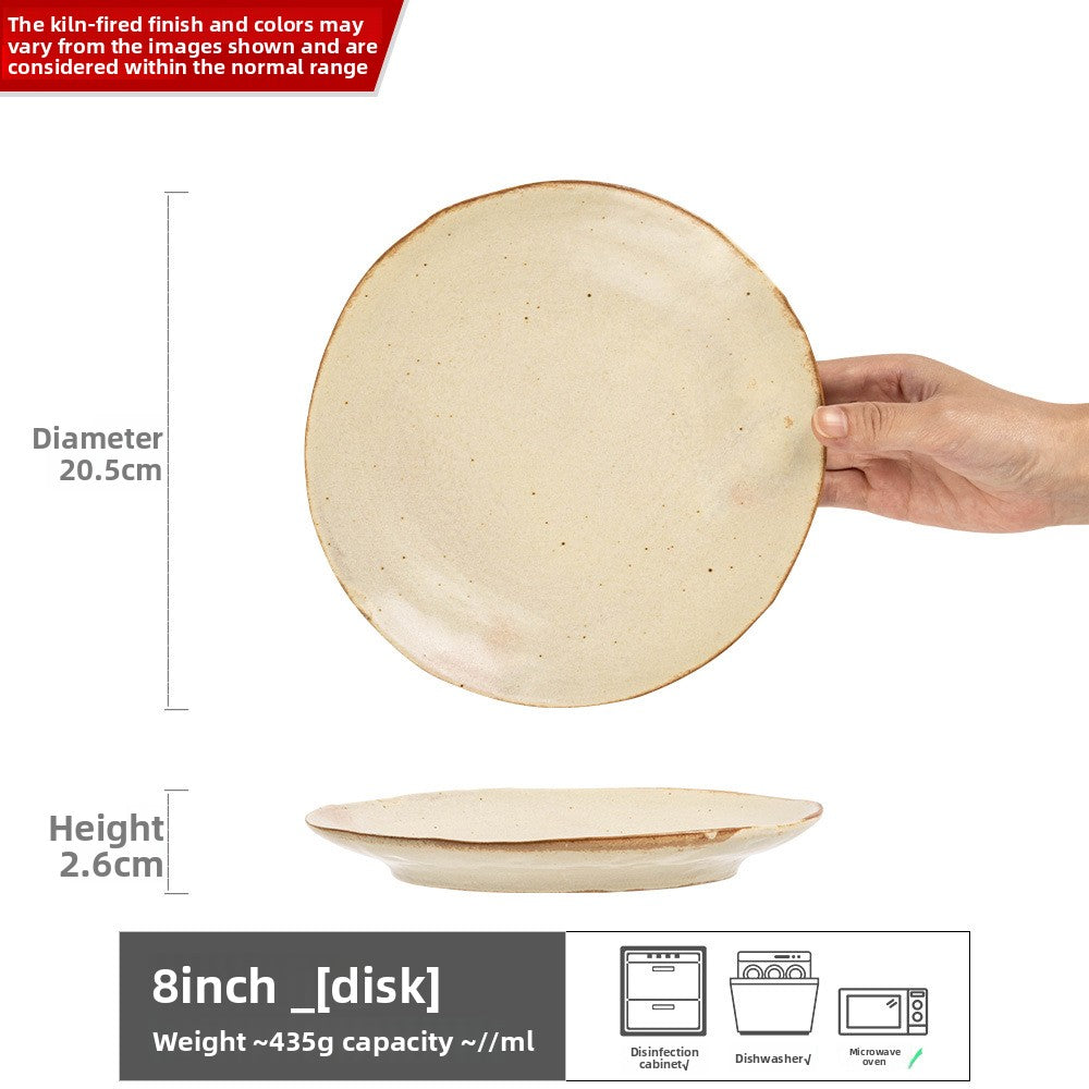 Stoneware Shallow Plate