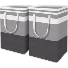 Black Gray Striped