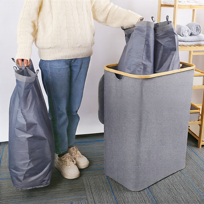 Storage laundry basket