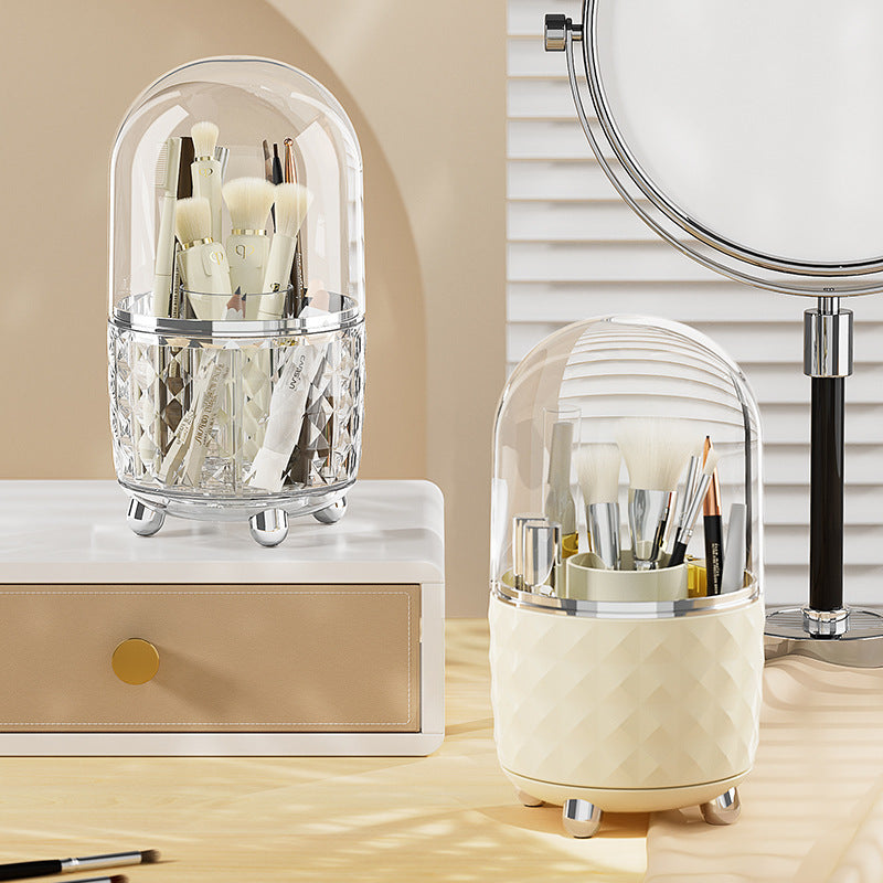 Storage rack rotating storage box