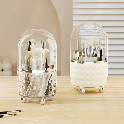 Storage rack rotating storage box