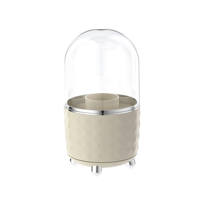 Storage rack rotating storage box