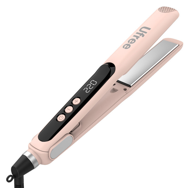 Straight and curly dual-purpose hair curling iron