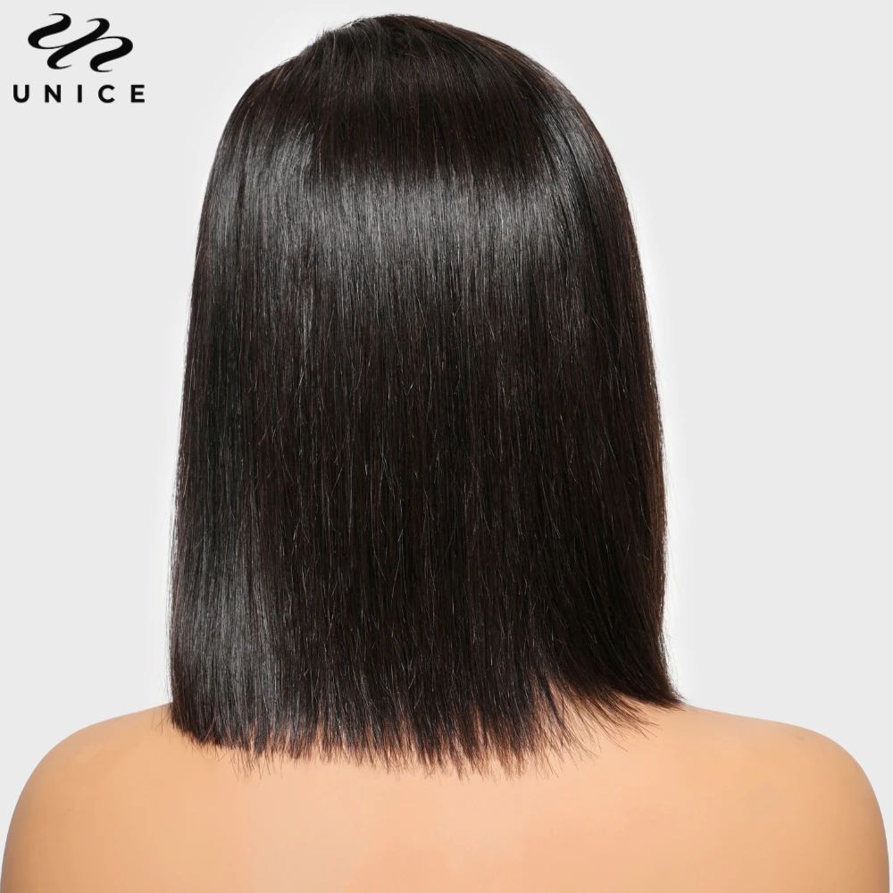 Straight Bob Wig with Lace Closure