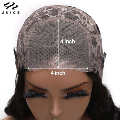 Straight Bob Wig with Lace Closure