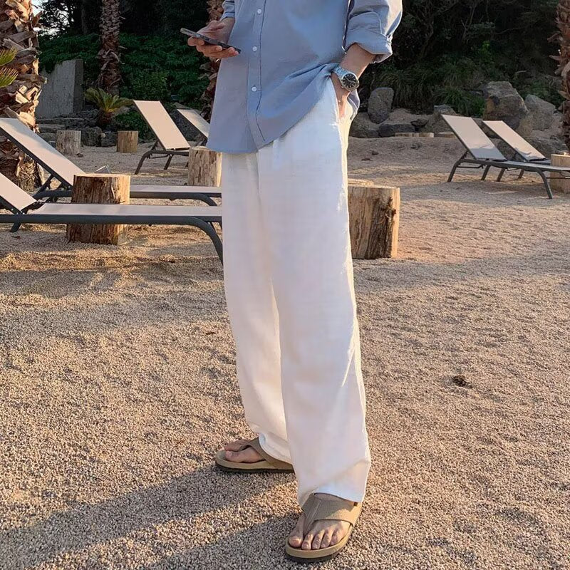 Straight Casual Pants