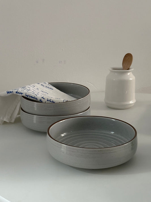 Straight Edge Ceramic Soup Bowl 700ml