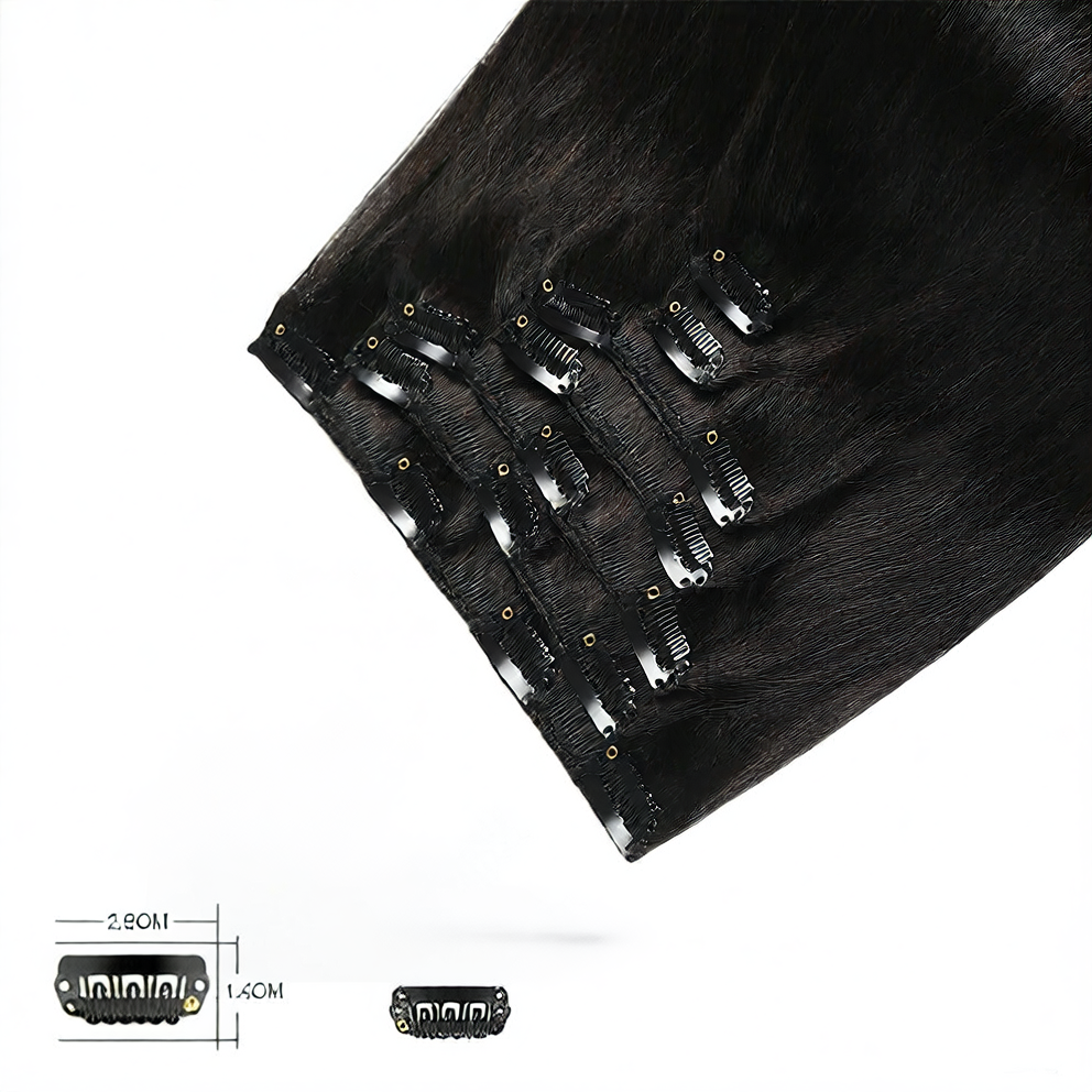 Straight Hair Extensions Set
