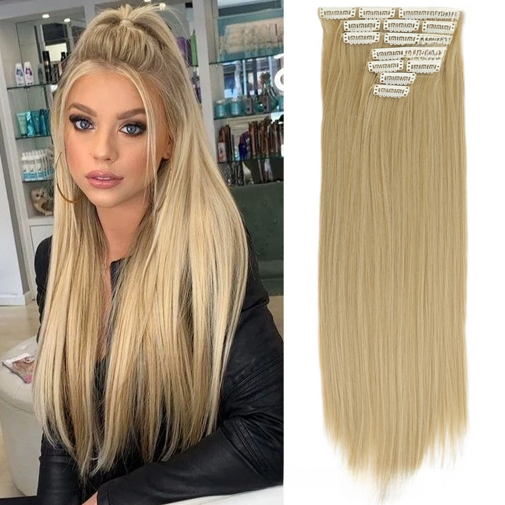 Straight Hair Extensions Set