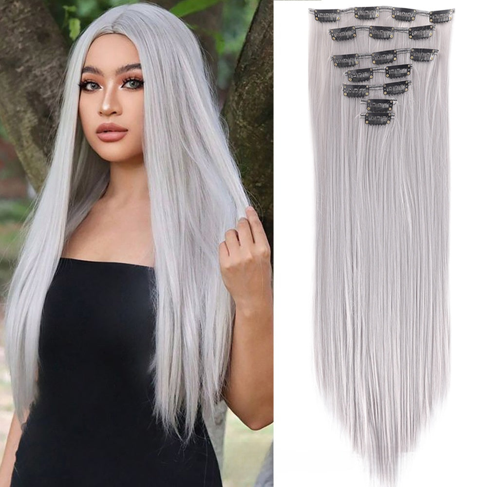 Straight Hair Extensions Set