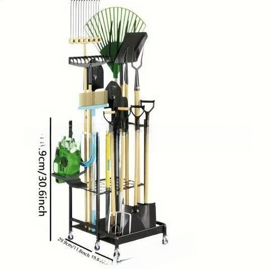 Straight Hook Hanging Rack Wall-mounted Wall Fit Rack Garden