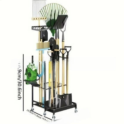 Straight Hook Hanging Rack Wall-mounted Wall Fit Rack Garden