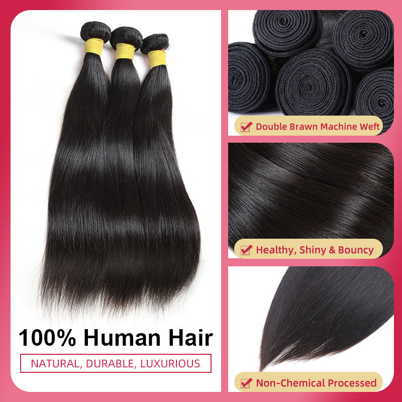 Straight Human Hair Wig