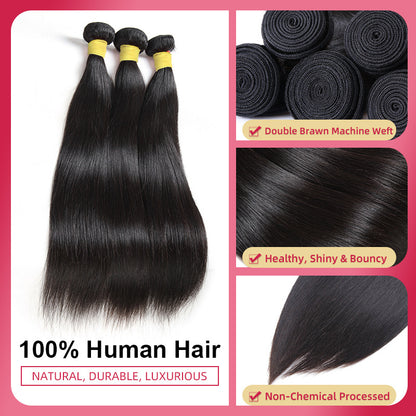 Straight Human Hair Wig