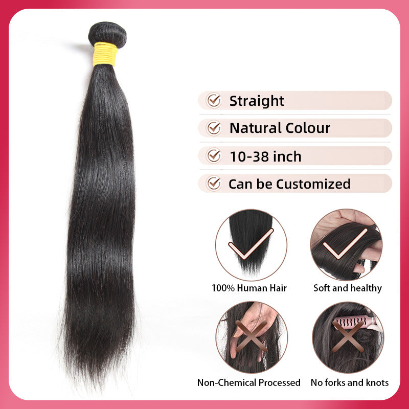 Straight Human Hair Wig