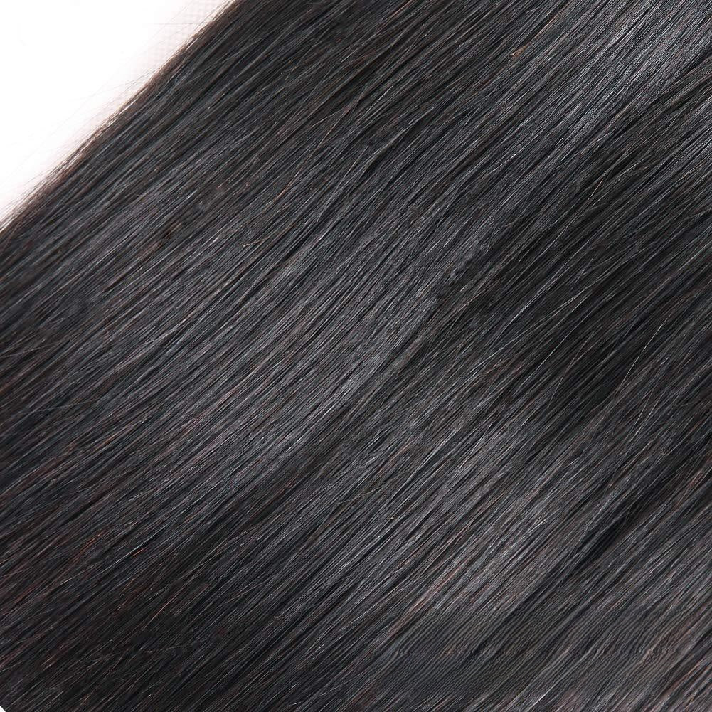 Straight Human Hair Wig Real Hair Bundles